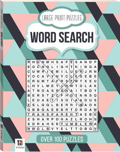 Large Print Puzzles: Wordsearch (Series 4) - Hinkler Pty Ltd