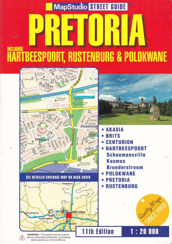Pretoria Street Guide - MAPSTUDIO