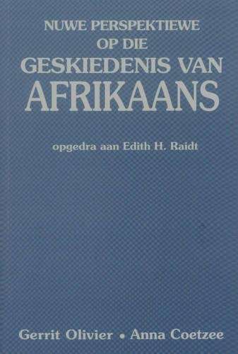 NUWE PERSPEKTIEWE OP DIE GESK VAN AFR SECONDHAND - OLIVIER,G