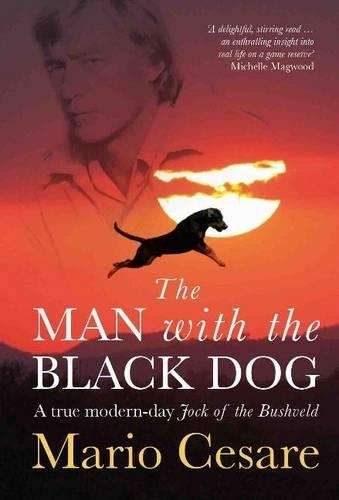 The man with the black dog - CESARE M