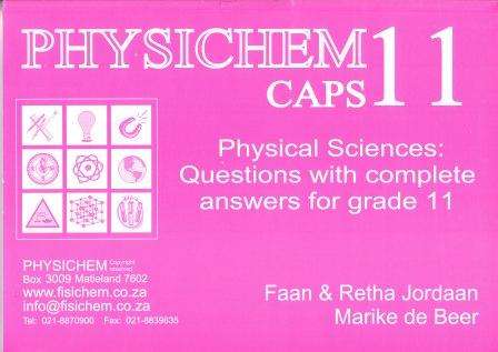 Fisichem KABV: Gr 11 - FISICHEM