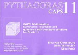 Pythagoras CAPS: Gr 11  - FISICHEM