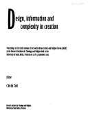 Design Information and Complexity in Creation - DUTOIT,C