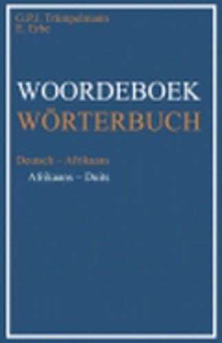 WORTERBUCH AFRIKAANS DEUTSCH SECONDHAND - GERMAN-TRUMPELMANN