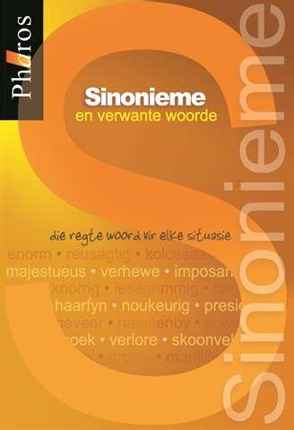 SINONIEME EN VERWANTE WOORDE SECONDHAND - PHAROS