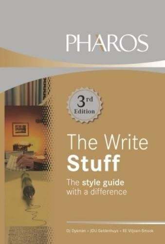 The write stuff: The style guide with a difference - Dave Dykman