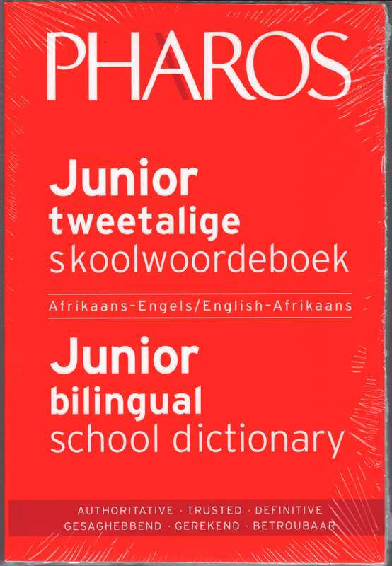 Pharos: Junior Tweetalige Skoolwoordeboek/Bilingual School Dictionar - Pharos Pharos