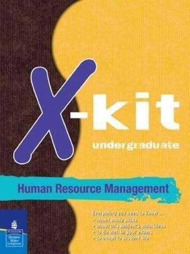 X-Kit Undergraduate Human Resource Management - G. Eckermans