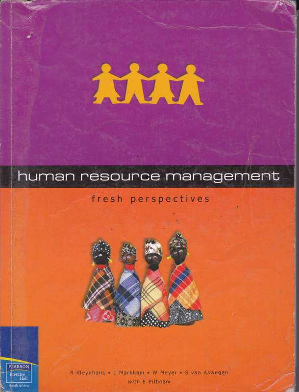 HUMAN RESOURCE MANAGEMENT FRESH PER SECONDHAND - KLEYNHANS,R