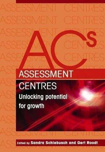 Assessment Centres - SCHLEBUSCH,S