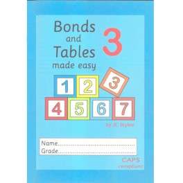 Bonds and Tables Made Easy: Workbook 3 - MRPUBLISHERS