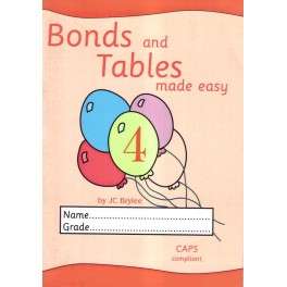 Bonds and Tables Made Easy: Workbook 4 - MRPUBLISHERS