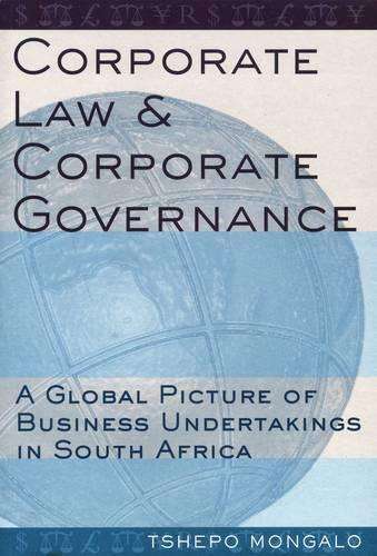 Corporate law & corporate governance  - T. Mongalo