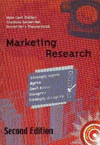 Marketing research - Charlene Gerber-Nel