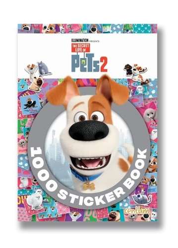 SECRET LIFE OF PETS TWO 1000 STICKER BK - SLOP2