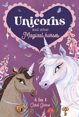 Unicorns & Other Magical Horses: 4 in 1 Card Game: Enjoy 4 Classic G - Rae Ritchie