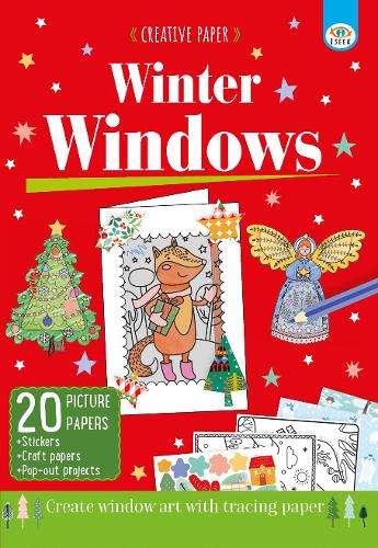 Creative Paper: Winter Windows: Creative window art with tracing pap - Toni Stemp