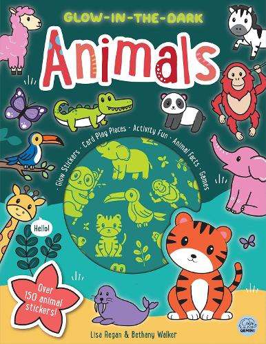 Glow-in-the-Dark Animals Sticker Activity - Lisa Regan