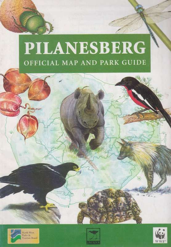 Pilanesberg official map and park guide - Jacana