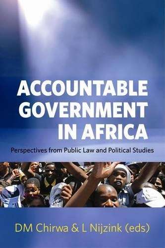 Accountable government in Africa - D. Chirwa