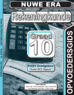 NUWE ERA REK GR 10 OG SECONDHAND - ERA-CAPS