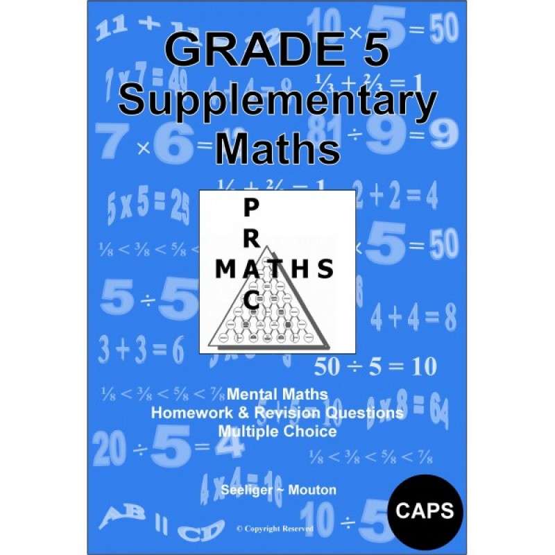 SUPPLEMENTARY MATHS GR5 - MATHS-GR5