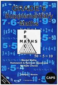 SUPPLEMENTARY MATHS GR6 - MATHS-GR6