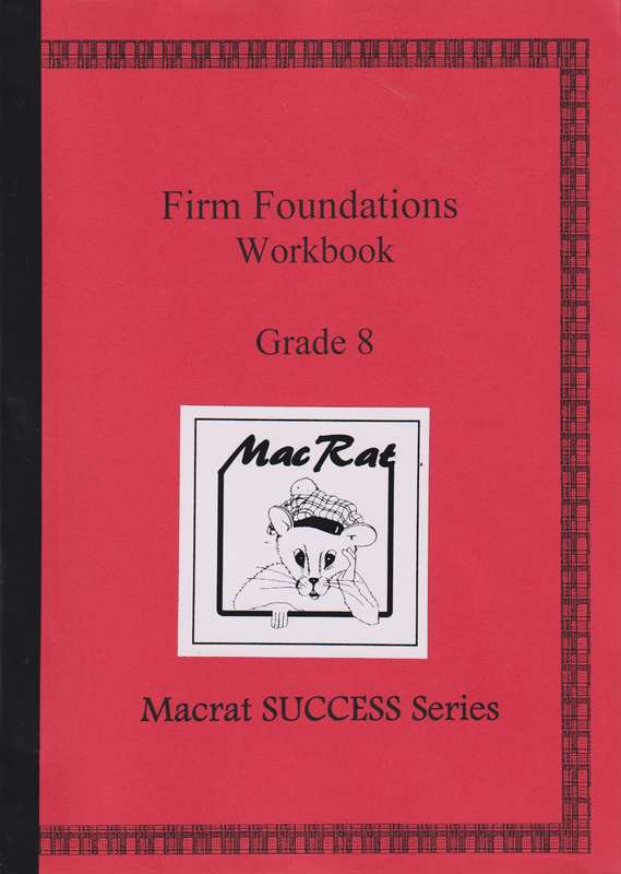 Firm foundations English: Gr 8: Workbook - N. Kirby