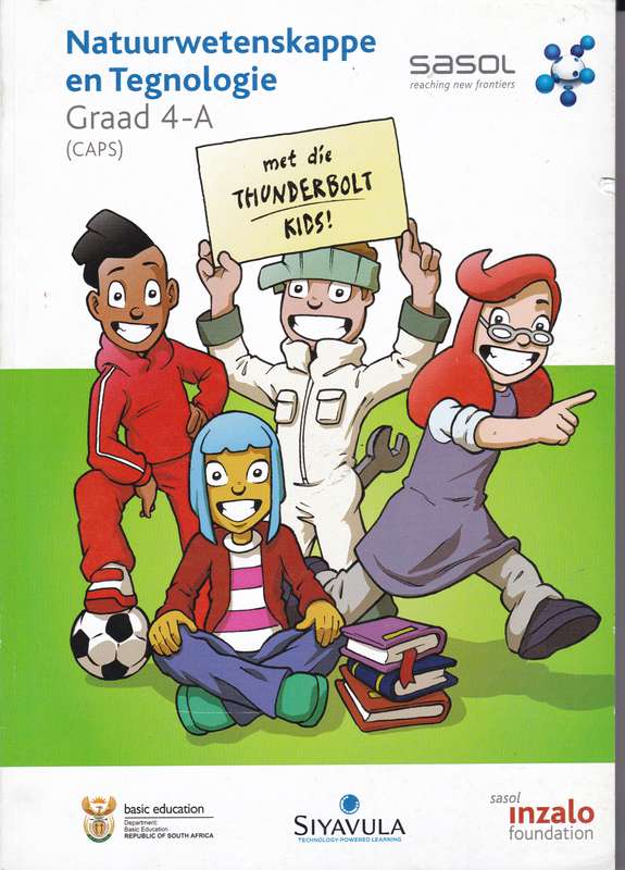 THUNDERBOLT KIDS NATUURWETENSKAPPE & TEG - NST-GR4