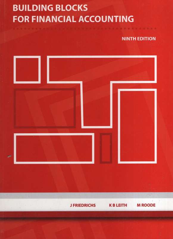 Building blocks for financial accounting 2019 - M. Roode
