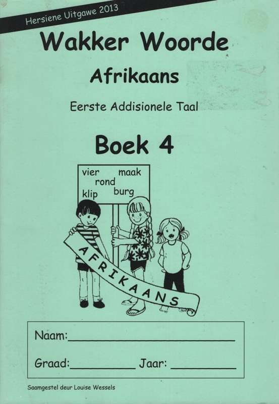 WAKKER WOORDE BOOK4 - HALFORD-HOUSE