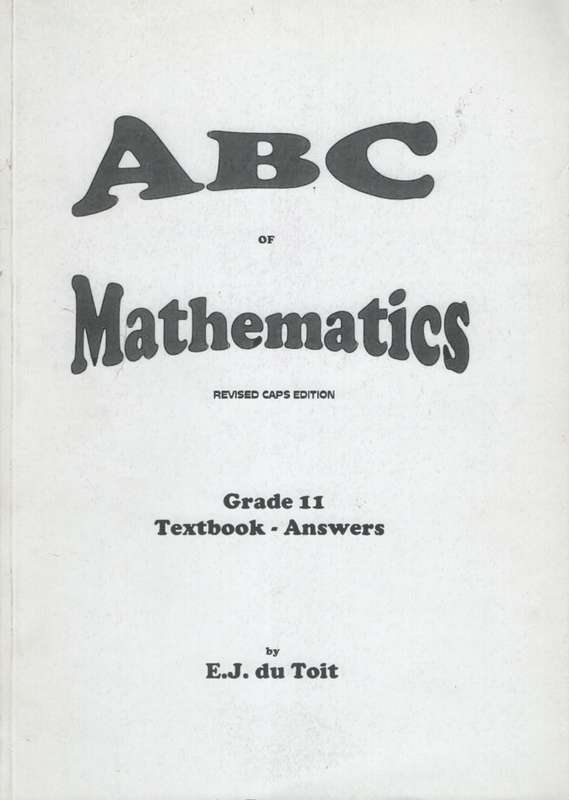 ABC OF MATHS GR11 TG - MATHS-GR11