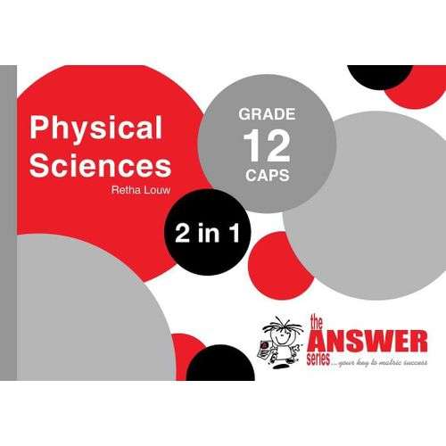 ANSWER SERIES PHYSICAL SCIENCE GR12 2IN1 SECONDHAND - ANSWERSERIES