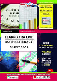 LEARN XTRA LIVE MATH LITERACY GR10 12 SG - MATHSLIT-GR10