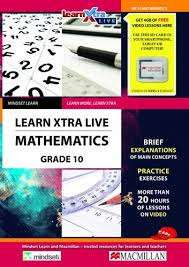 LEARN XTRA MATHS GR10 SG - MATHS-GR10