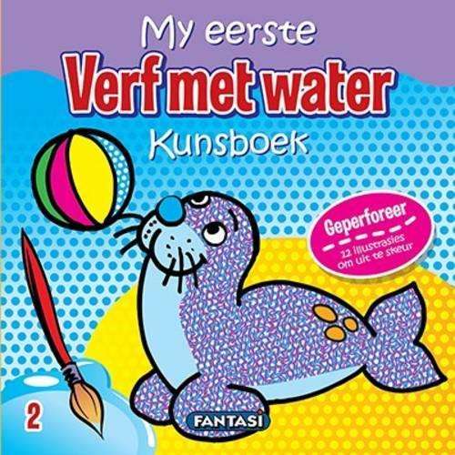 My eerste kunsboek - Verf met water: Boek 2 - FANTASI