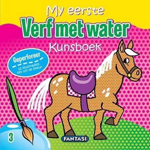 My eerste kunsboek - Verf met water: Boek 3 - FANTASI