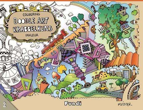 Krabbelkuns Inkleur - Doodle Art Colouring: Boek 2 - VIISER,M