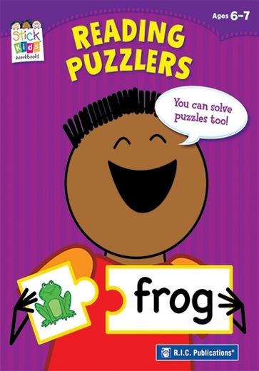 READING PUZZLERS AGE SIX 7 - X