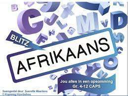 BLITS AFRIKAANS TAALLEER GR4 12 - AFR-GR4