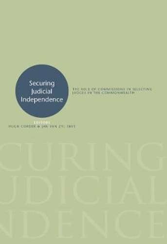 Securing judicial independence - Jan Van Zyl Smit