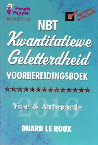 NBT KWANTITATIEWE GELETTERDHEID - MATHS-GR12