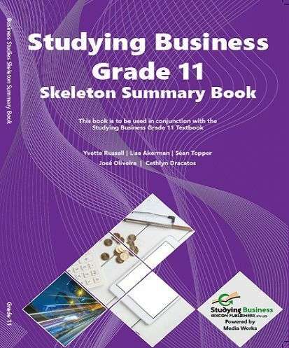 STUDYING BUSINESS SKELETON SUMMARY GR11 - BS-GR11
