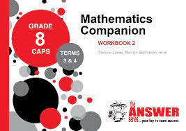ANSWER SERIES MATH GR8 COMPANION WB 2 - ANSWERSERIES