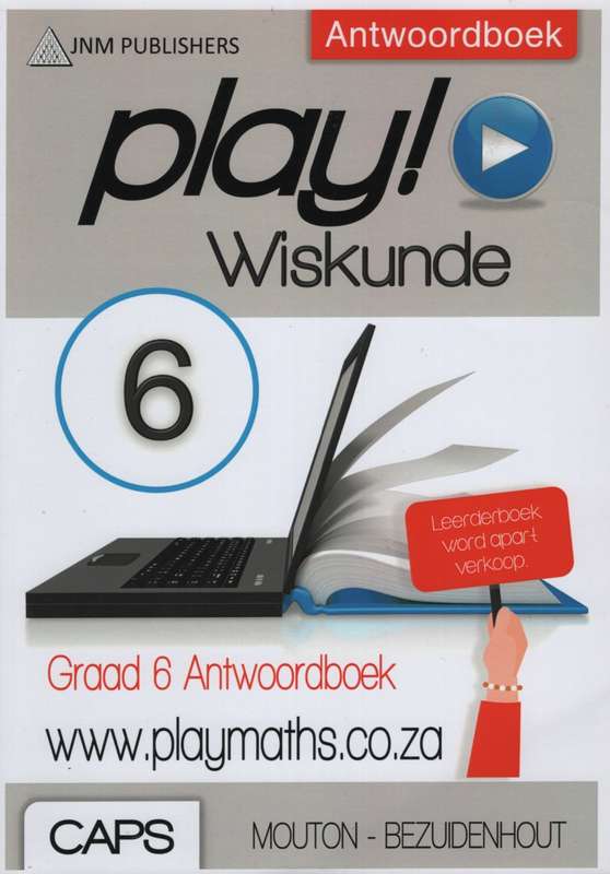 PLAY WISKUNDE GR6 ANTWOORDBOK - MATHS-GR6