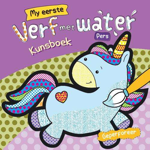 My Eerste Kunsboek - Verf Met Water: Pers - Mario Boon