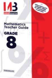 MIND BOURNE MATHS GR8 TG CAPS - MATHS-GR8