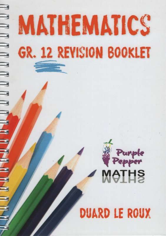 NBT MATHS GR12 REVISION BOOK - MATHS-GR12