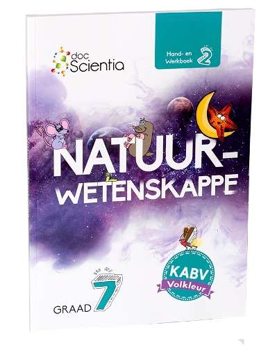 Graad 7 Natuur Wetenskappe Hand- en Werkboek Boek 2 Volkleur: Graad  - NS-GR7