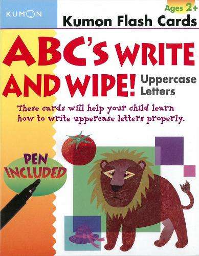 Abcs Uppercase Write & Wipe - KUMON